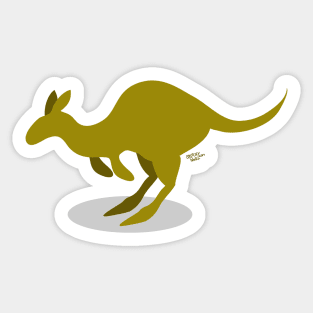 Jump the Kangaroo Sticker